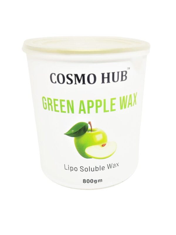 COSMO HUB Professional Green Apple Lipo Soluble Wax - 800g