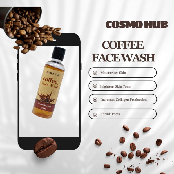 Coffee Face Wash-100ml - Image 2